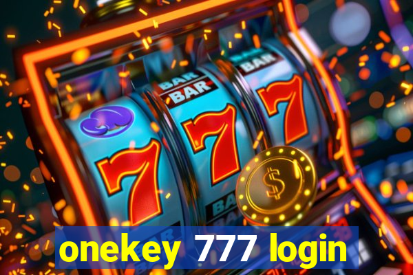 onekey 777 login