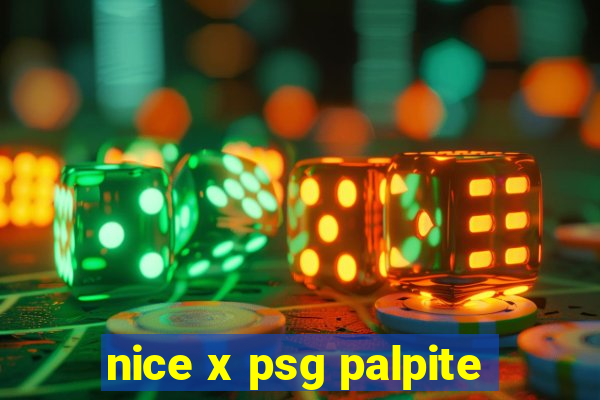 nice x psg palpite