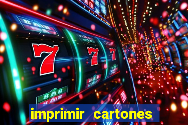 imprimir cartones de bingo