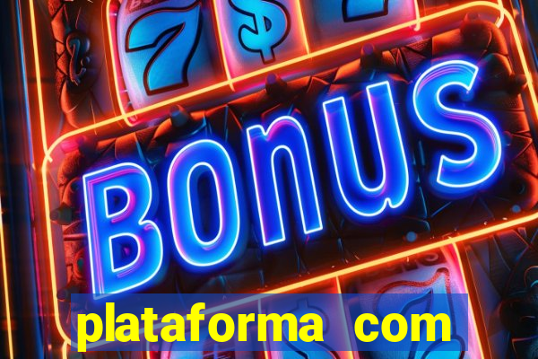 plataforma com conta demo fortune tiger