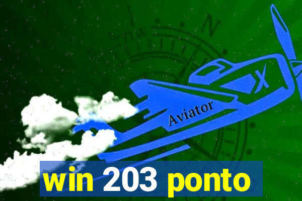 win 203 ponto