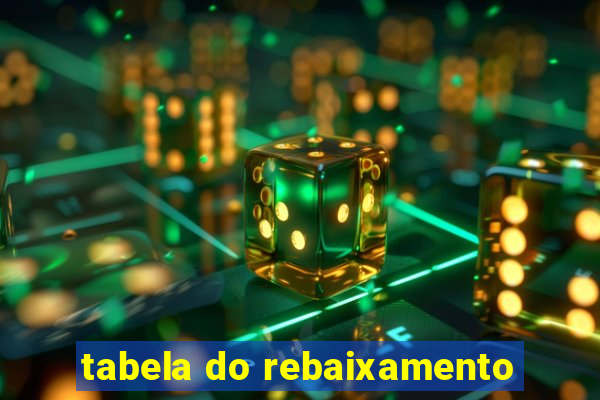 tabela do rebaixamento